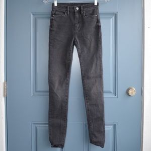 Black High Waisted Skinny Jeans by Allsaints